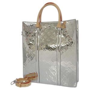 Louis Vuitton Sac Plat Shoulder Tote Bag Monogram Mirror